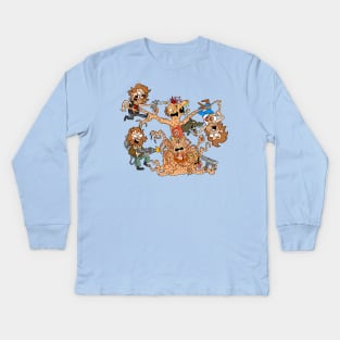 Kurt Russell's vs. The Thing Kids Long Sleeve T-Shirt